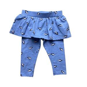 Tucker + Tate New Penguin Print Skirted Leggings Size 6 Months